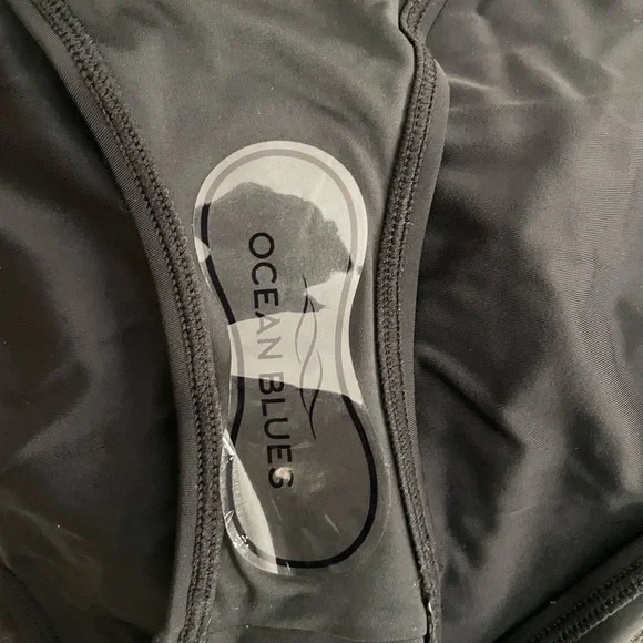 Sz S women’s Ocean Blues one piece Black Long Sleeve Women's Swimsuit Black - Picture 11 of 12